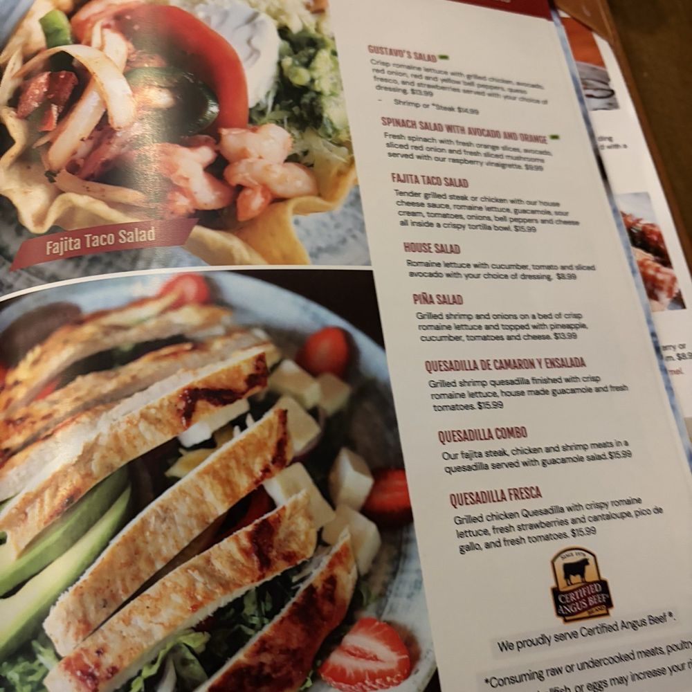 Gustavo's Mexican Grill - Prospect - Menu -- April 2026 - Mexican Near Me - Prospect, Kentucky Gustavo's Mexican Grill - Prospect - Menu -- April 2026 - Mexican Near Me - Prospect, Kentucky