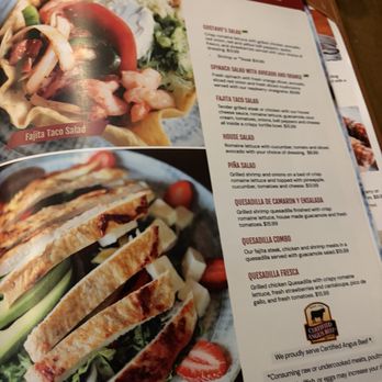 Gustavo's Mexican Grill - Prospect - Menu -- April 2026 - Mexican Near Me - Prospect, Kentucky