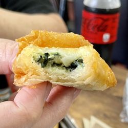 Shyrine's Turo-Turo - Inside of samosa