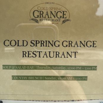 Cold Spring Grange - Hours - American Near Me - Cape May, New Jersey