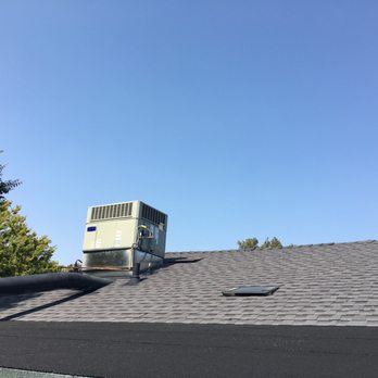 Garner Roofing - Back of the house with new HVAC, roof, better ducting to back room, and attic venting - Roofing Near Me - Rancho Cordova, California