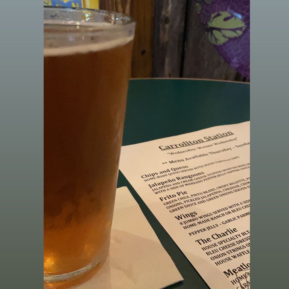 Carrollton Station - Great outdoor patio, food menu and beer list! - Bars Near Me - New Orleans, Louisiana