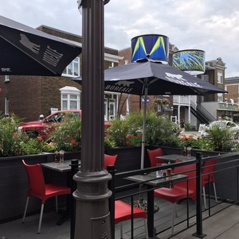 La Piazzetta - a patio with tables and umbrellas - Pizza Near Me - Quebec City, Quebec La Piazzetta - a patio with tables and umbrellas - Pizza Near Me - Quebec City, Quebec