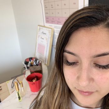 Aqueens Eyelash Extensions - This beautiful sweetie did Silk glamour shape with J curl 13. - Eyelash Service Near Me - Fresh Meadows, New York Aqueens Eyelash Extensions - This beautiful sweetie did Silk glamour shape with J curl 13. - Eyelash Service Near Me - Fresh Meadows, New York
