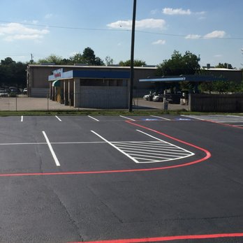 Texas Precision Paving - New sealcoat and striping - Masonry/Concrete Near Me Texas Precision Paving - New sealcoat and striping - Masonry/Concrete Near Me