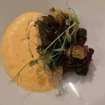 Au Comptoir Marcel - Halibut - Wine Bars Near Me - Magog, Quebec Au Comptoir Marcel - Halibut - Wine Bars Near Me - Magog, Quebec