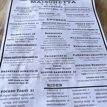 Maisonetta - I Don't Like Their Steep Prices. Meals Were Tasty Though. - French Near Me - Bronx, New York Maisonetta - I Don't Like Their Steep Prices. Meals Were Tasty Though. - French Near Me - Bronx, New York