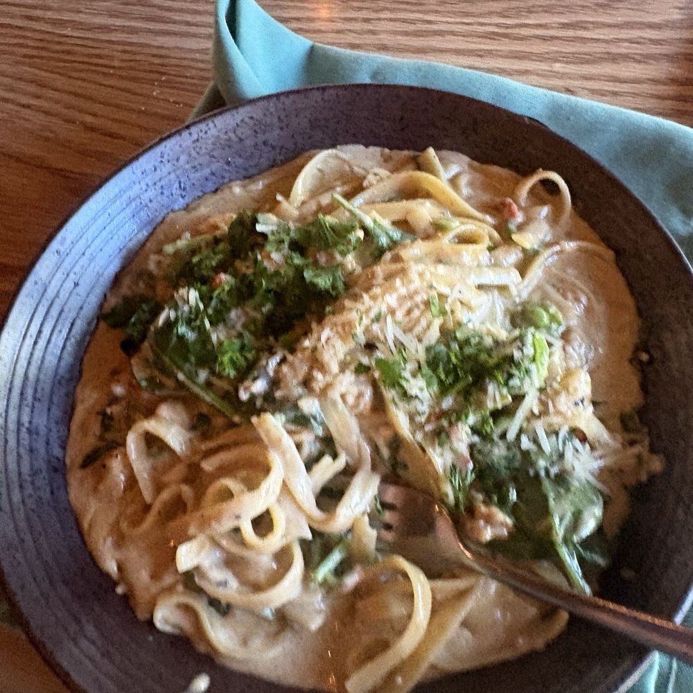 Chicken pasta . It was good Chicken pasta . It was good