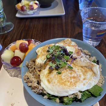 Curt’s Cafe - a plate of food on a table - Cafes Near Me - Highland Park, Illinois