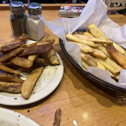 Overcooked leftover fries they gave me