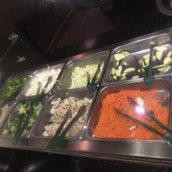 Rc Mongolian BBQ Buffet - Veggies - Buffets Near Me - Rancho Cucamonga, California