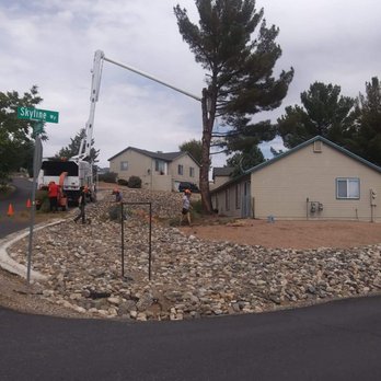 Badger Brothers Tree Service - Halfway through the process - Tree Services Near Me