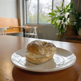 Mr. Aarons Goods - Everything bagel with cream cheese. - Bagels Near Me - Nashville, Tennessee Mr. Aarons Goods - Everything bagel with cream cheese. - Bagels Near Me - Nashville, Tennessee