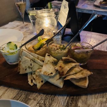 Poseidon - Assorted Greek Spread and Pita Platter - Greek Near Me - Miami Beach, Florida Poseidon - Assorted Greek Spread and Pita Platter - Greek Near Me - Miami Beach, Florida