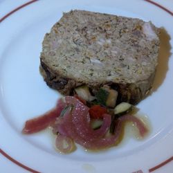 Le P'tit Canon - Pork pate with pickles