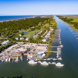 Isle of Palms Marina - Aerial view of Isle of Palms Marina and surrounding area
