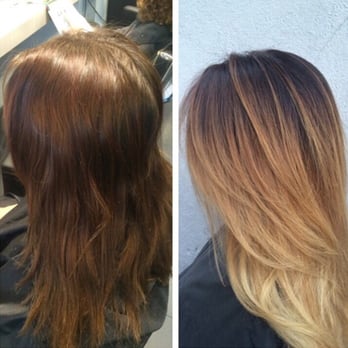 Onyx Salon - Lacey Avila  transformed my box dyed hair to something beautiful. She's amazing! - Hair Salons Near Me - Burlingame, California