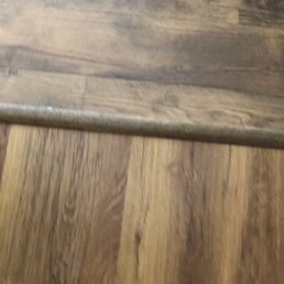 a close up of a hardwood floor