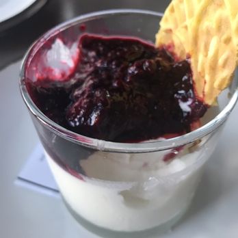 Campana - buttermilk panna cota with marionberries - Italian Near Me - Portland, Oregon Campana - buttermilk panna cota with marionberries - Italian Near Me - Portland, Oregon