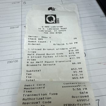 Q-BBQ - Recipe - Barbeque Near Me - La Grange, Illinois Q-BBQ - Recipe - Barbeque Near Me - La Grange, Illinois