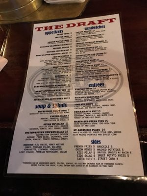 Menu photo 4 The Draft Allston, MA