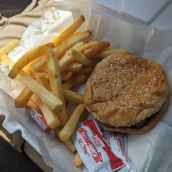 Wake grill and deli - Cheeseburger and fries