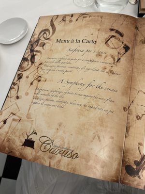 Menu photo 4 Museo Caruso Sorrento, 72 Menu photo 4 Museo Caruso Sorrento, 72