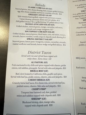 Menu photo 5 Bellevue Brewing Company - Spring District Brewpub Bellevue, WA