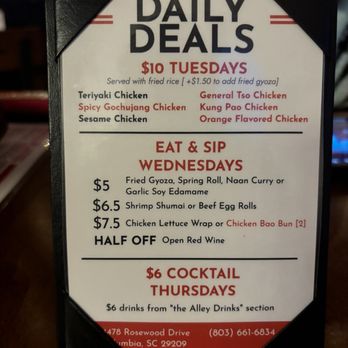 Alley Street Eats - Tapas/Small Plates Near Me - Columbia, South Carolina