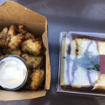 Katsu Bar - Cauliflower Fries and Rosemary Katsu Sando in cute packaging - Burgers Near Me - Cerritos, California Katsu Bar - Cauliflower Fries and Rosemary Katsu Sando in cute packaging - Burgers Near Me - Cerritos, California