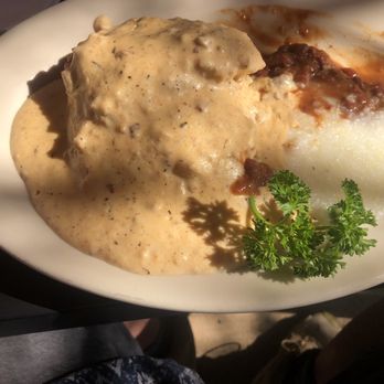 Lucile's Creole Cafe - Biscuits and gravy with sides of grits and red beans - Cafes Near Me - Erie, Colorado Lucile's Creole Cafe - Biscuits and gravy with sides of grits and red beans - Cafes Near Me - Erie, Colorado