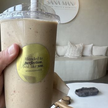 Sana Mana - Coffee / banana smoothie - Acai Bowls Near Me - Chino, California Sana Mana - Coffee / banana smoothie - Acai Bowls Near Me - Chino, California