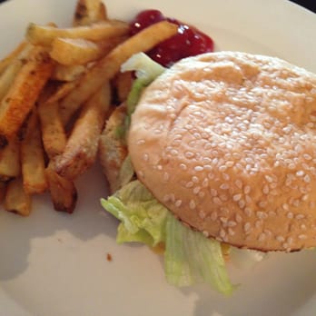 Five Guys - Little Cheese Burger with Cajun fries - Burgers Near Me - Toronto, Ontario
