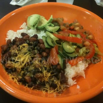 Crazy Bowls & Wraps - Fajita Bowl - Salad Near Me - Sunset Hills, Missouri