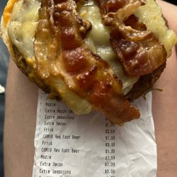 A&W - "Extra bacon"