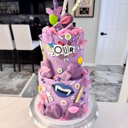Buttercream Dreams - Olivia Rodrigo cake