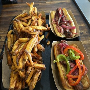 Harrell's Hot Dogs + Cold Cones - Hot dog and fries - Hot Dogs Near Me - Winter Garden, Florida