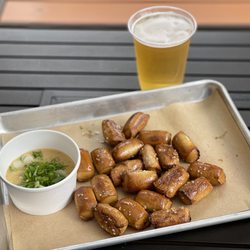 South Yard - Coors Light and pretzel bites