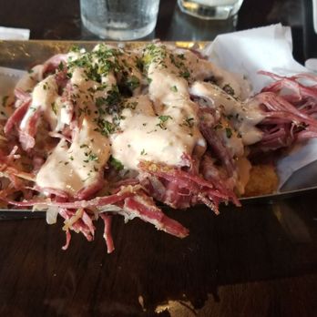 Taps on Main - Reuben tots - Sports Bars Near Me - Kansas City, Missouri Taps on Main - Reuben tots - Sports Bars Near Me - Kansas City, Missouri