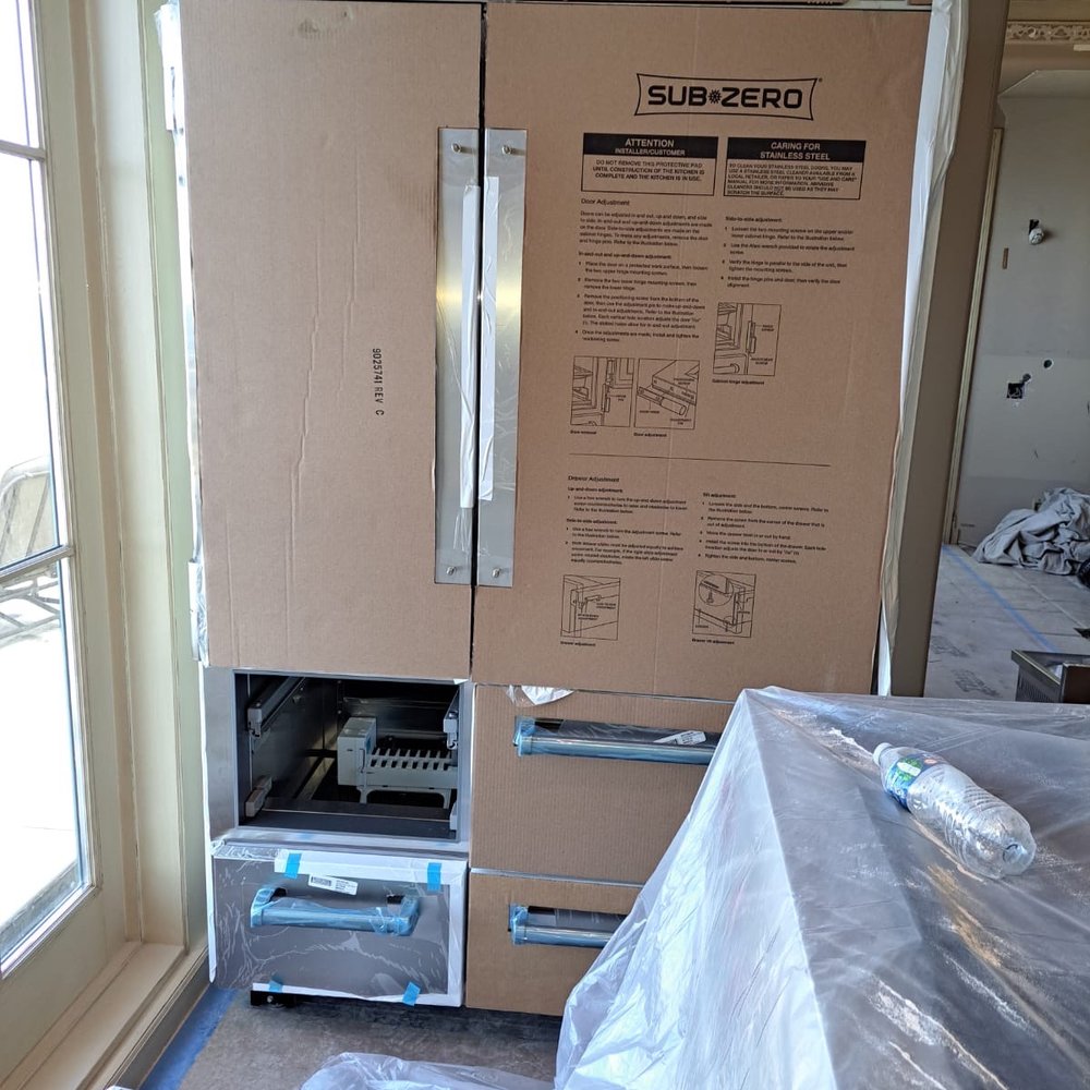 Peerless Group - New refrigerator moved upstairs... obviously neither were installed - Appliances & Repair Near Me Peerless Group - New refrigerator moved upstairs... obviously neither were installed - Appliances & Repair Near Me