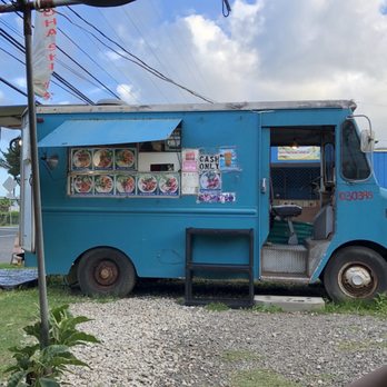 Aloha Shrimp - View from the street! - Food Trucks Near Me - Hauula, Hawaii