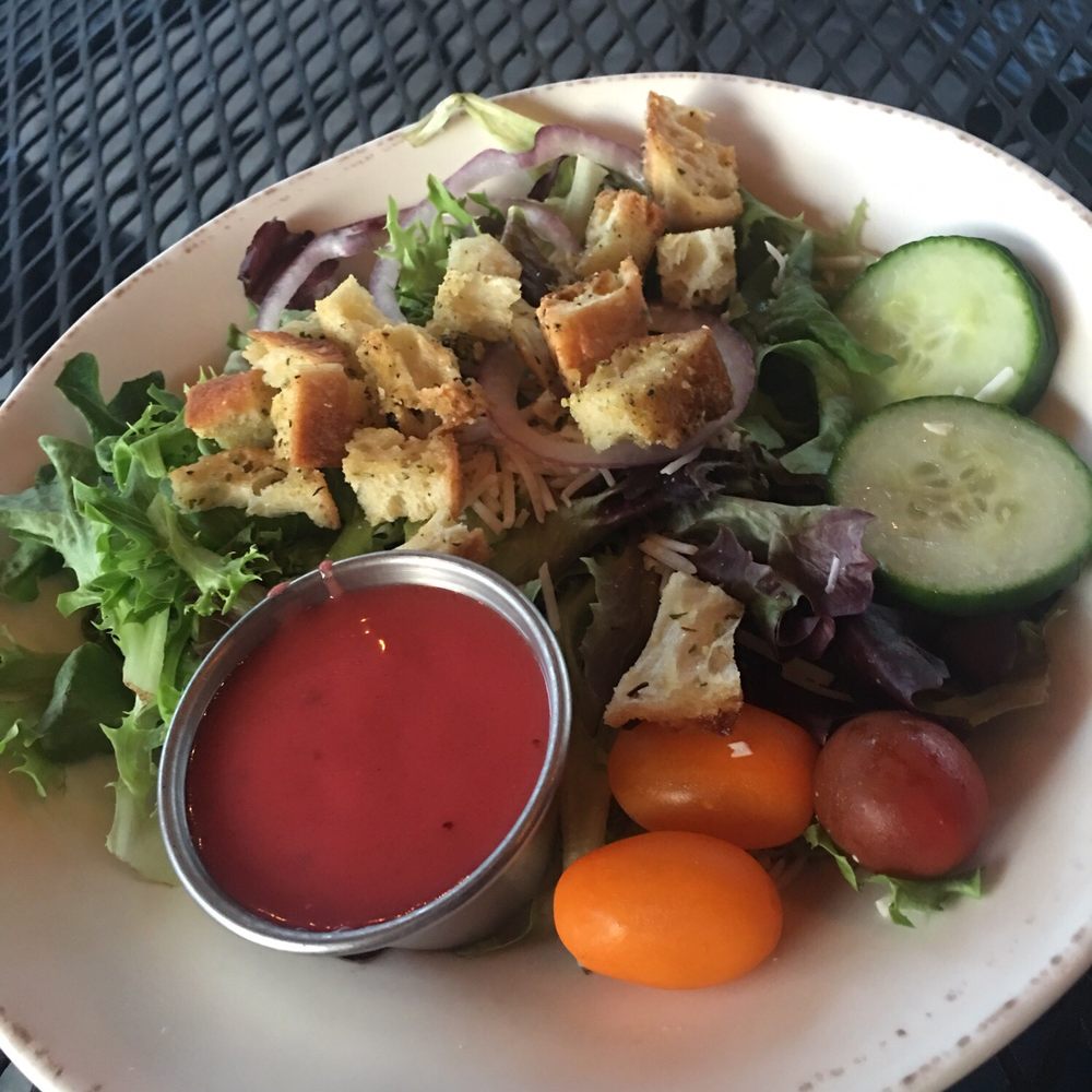 The Mason Jar Grill & Pub - Side salad w raspberry dressing-yum! - Salad Near Me - Aurora, Ohio The Mason Jar Grill & Pub - Side salad w raspberry dressing-yum! - Salad Near Me - Aurora, Ohio