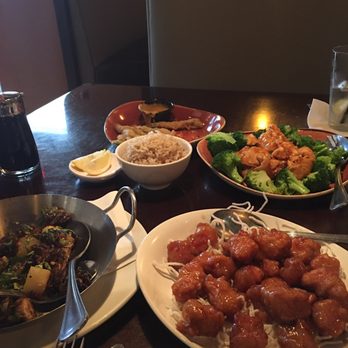 P.F. Chang's - Quite the spread! I do love the family style serve. - Chinese Near Me - Columbus, Ohio P.F. Chang's - Quite the spread! I do love the family style serve. - Chinese Near Me - Columbus, Ohio