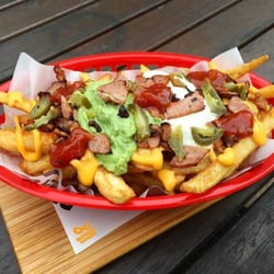 Burgled - Loaded fries. Image source: Burgled