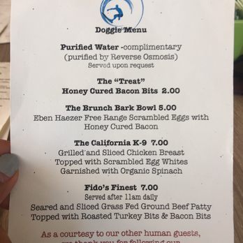 Shorehouse Kitchen - Dog menu! - Coffee & Tea Near Me - La Jolla, California Shorehouse Kitchen - Dog menu! - Coffee & Tea Near Me - La Jolla, California