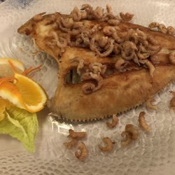 Nordseestube Restaurant - Norderneyer Scholle mit Nordseekrabben