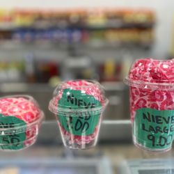 La Michoacana Azteca - Santa Maria - Size options for ice cream