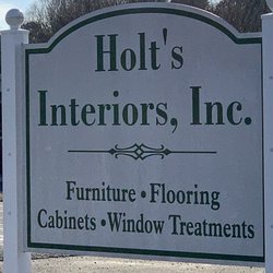 Holt's Interiors - Road sign
