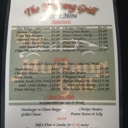 The Mustang Grill - Menu pt. 2