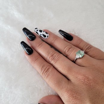 Healthy Nails Encino - You will be so happy coming here! They did an amazing job with my gel x extensions and cow print design. Tysm!! 10/10 recommended - Nail Technicians Near Me - Encino, California Healthy Nails Encino - You will be so happy coming here! They did an amazing job with my gel x extensions and cow print design. Tysm!! 10/10 recommended - Nail Technicians Near Me - Encino, California